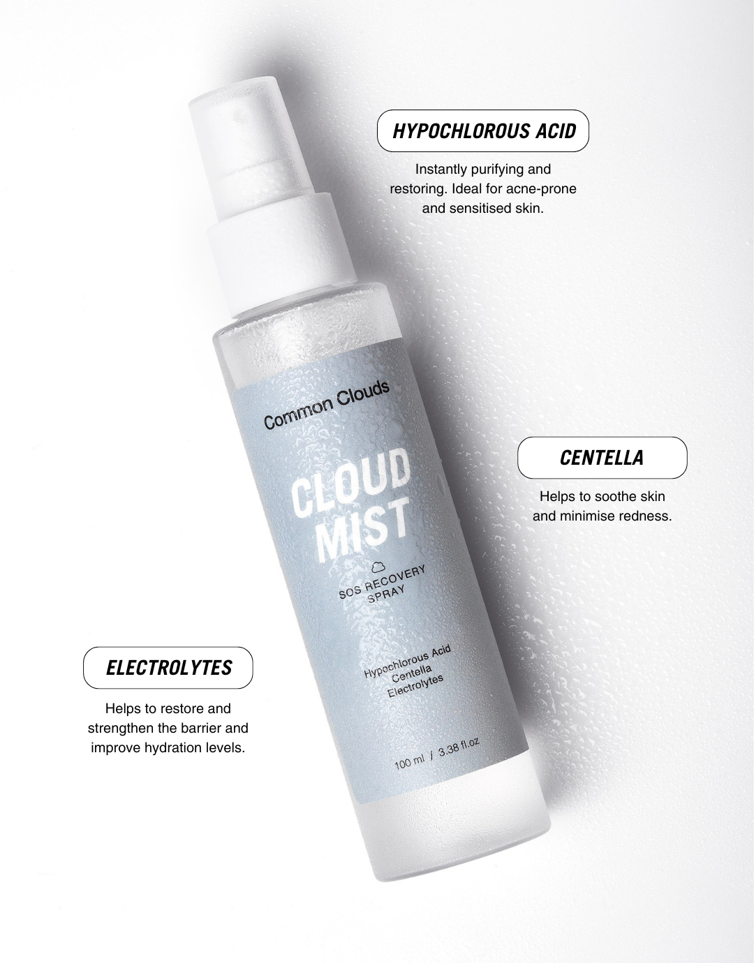 Cloud Mist – SOS Recovery Spray for acne-prone, sensitive skin – Common ...