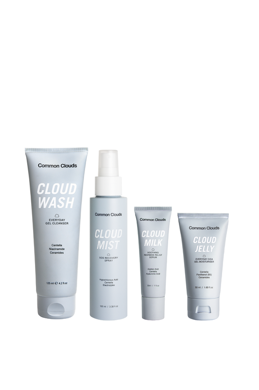 Four commonclouds products are being shown against a white background.